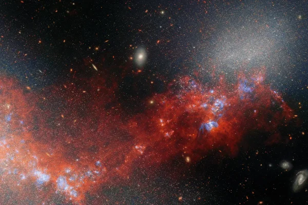 Galaxia duchov: Najtmavšia galaxia obsahuje až 99 % temnej hmoty
