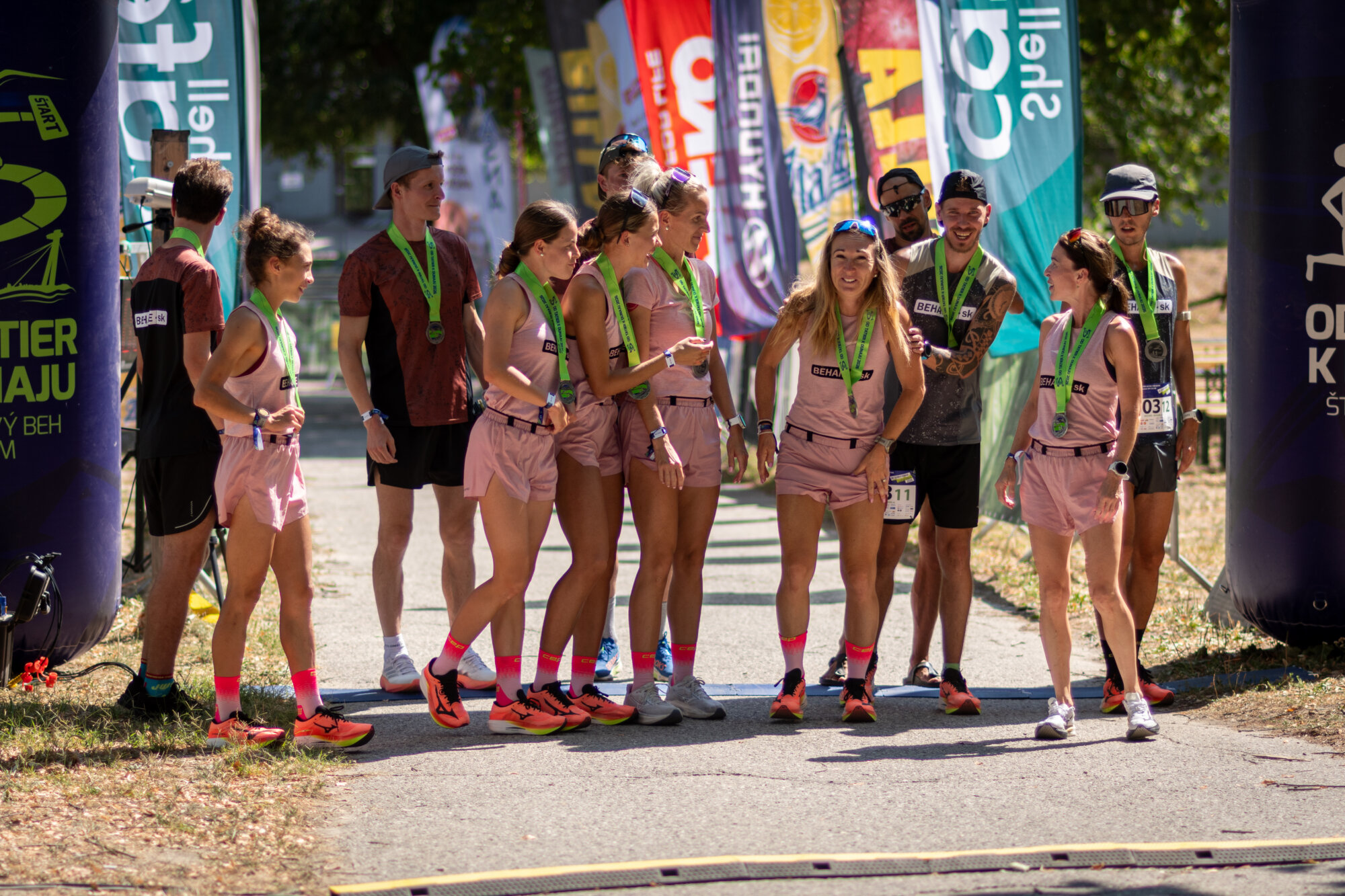 Mizuno - BEHAME.sk - najrýchlejší mixový tím. Foto: Relaxmagazin.sk