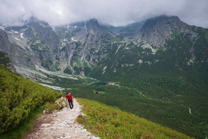 Zelené pleso z Veľkej Svišťovky
