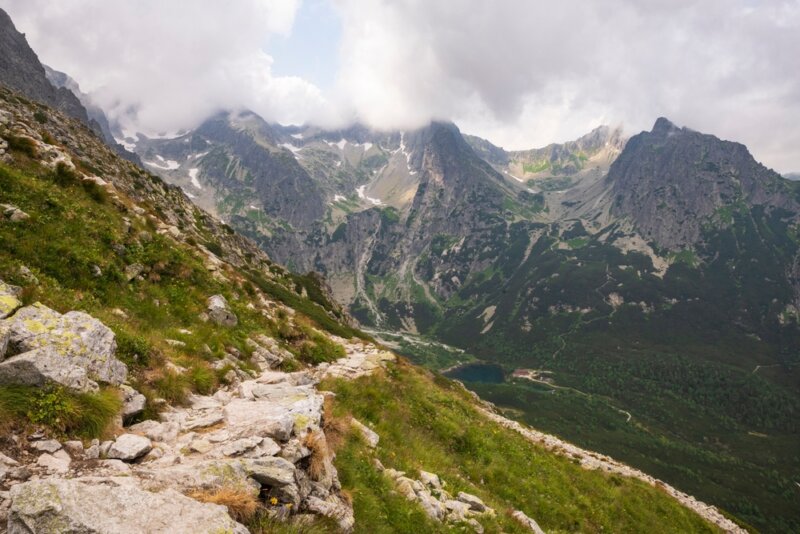 Zelené pleso z Veľkej Svišťovky