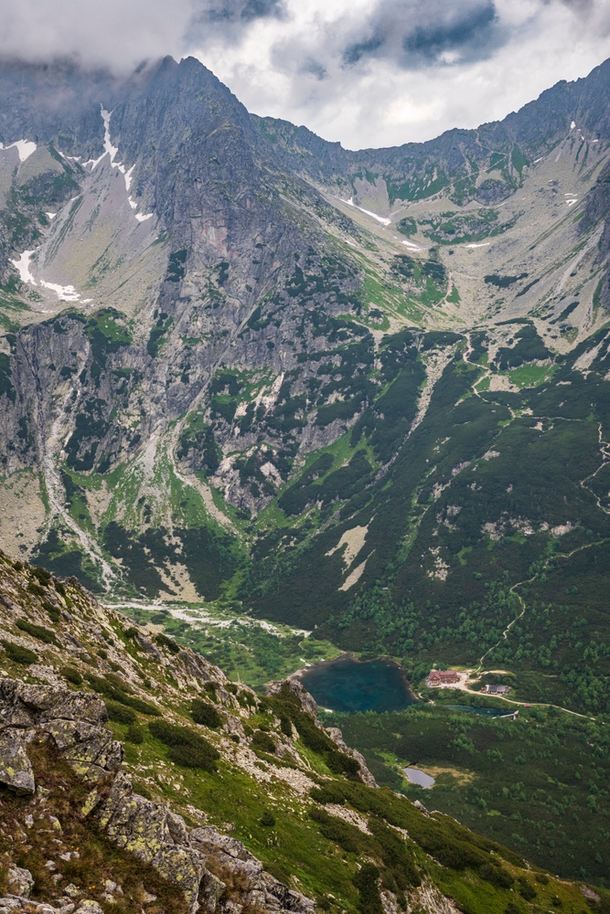 Zelené pleso z Veľkej Svišťovky